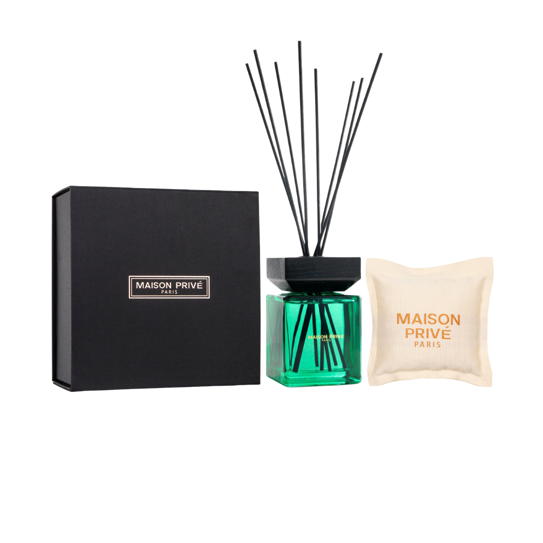 Dovanø rinkinys PERSIKAS IR ÞALIOJI ARBATA MAISON PRIVÉ