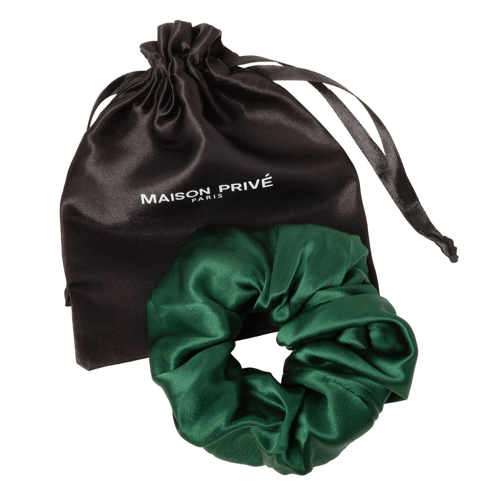 🎁 Elastic de păr din mătase | VERDE (100% off)