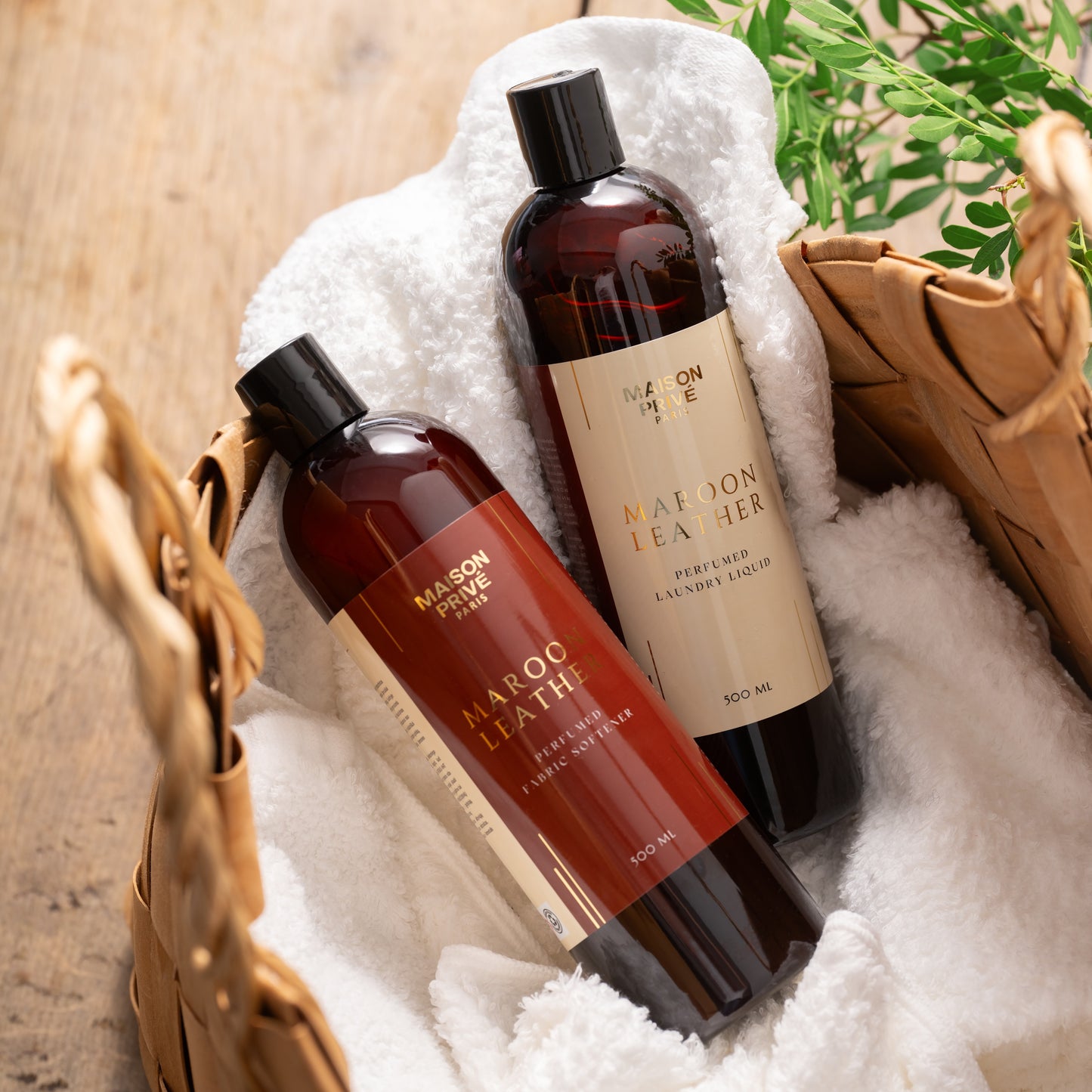 Balsam de rufe parfumat | Maroon Leather | 500ml